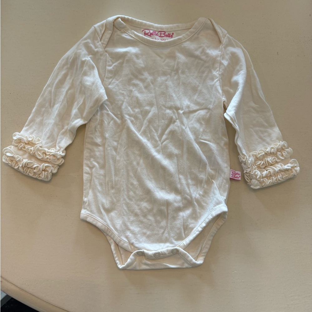 NWOT RuffleButts Bodysuit